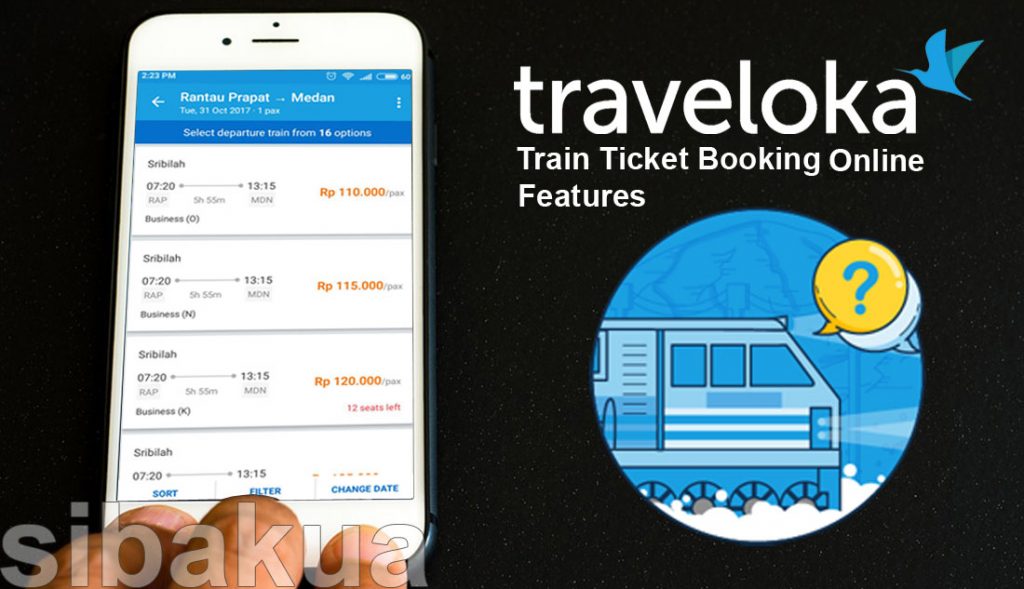 Keunggulan Produk Tiket Kereta Api dari Traveloka  SIBAKUA
