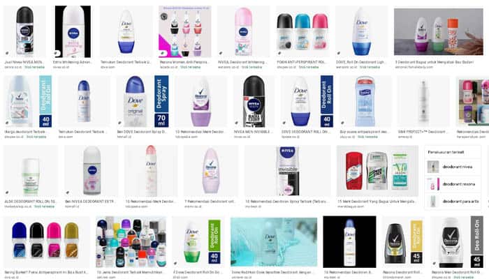 deodorant ketiak basah bau