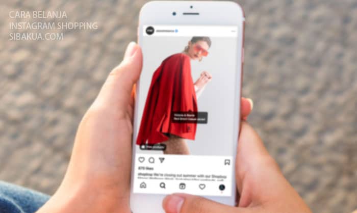 cara belanja instagram shop
