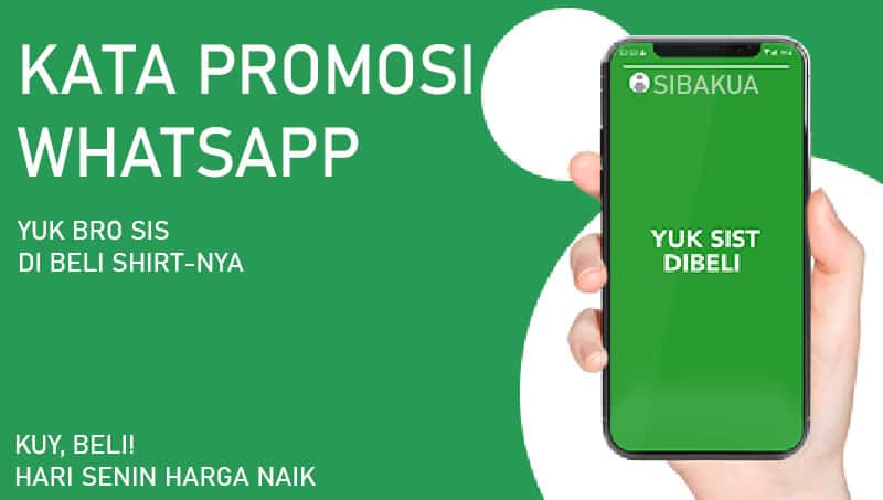 kata promosi whatsapp