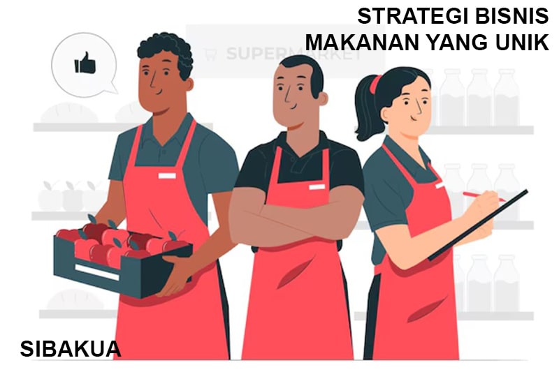 strategi bisnis makanan unik