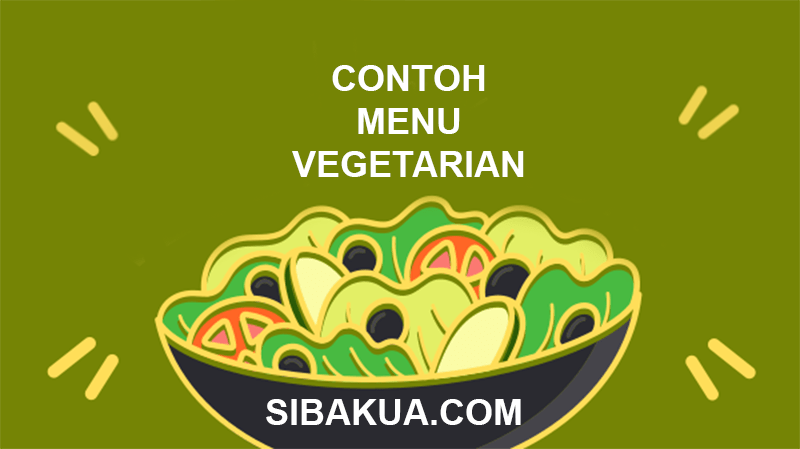contoh menu vegan